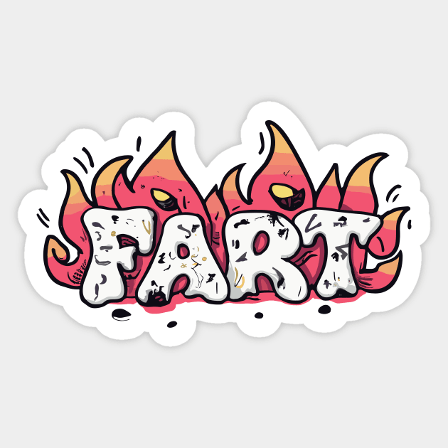 Fart Sticker by Tiberiuss